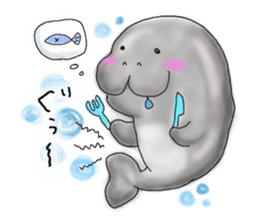 Heart  warming by the sea creatures sticker #6727927