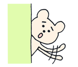 A worrywart bear ver.2 sticker #6728407