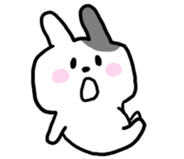 Busy rabbit sticker #6728574