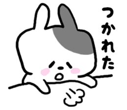 Busy rabbit sticker #6728588