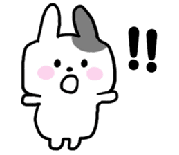 Busy rabbit sticker #6728591