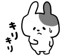 Busy rabbit sticker #6728594