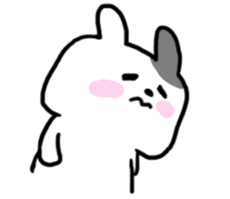 Busy rabbit sticker #6728601