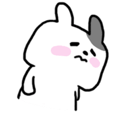 Busy rabbit sticker #6728601