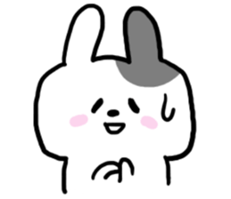 Busy rabbit sticker #6728606