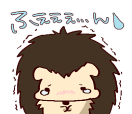 very cute hedgehog sticker #6729585