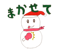 Various snowman sticker #6729650