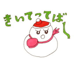 Various snowman sticker #6729660
