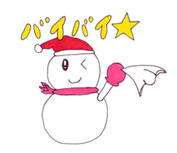 Various snowman sticker #6729663