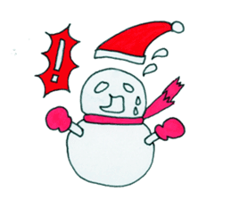 Various snowman sticker #6729665