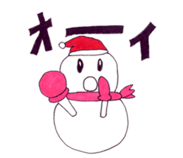 Various snowman sticker #6729668