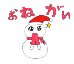 Various snowman sticker #6729669