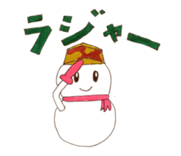 Various snowman sticker #6729670