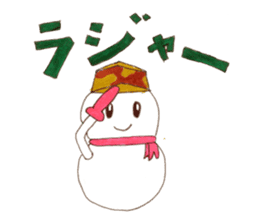 Various snowman sticker #6729670