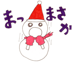 Various snowman sticker #6729674