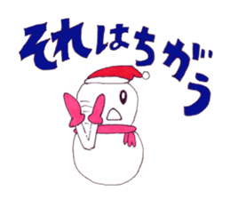 Various snowman sticker #6729675