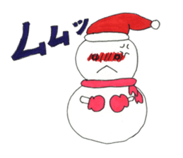 Various snowman sticker #6729676