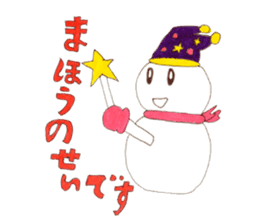 Various snowman sticker #6729678