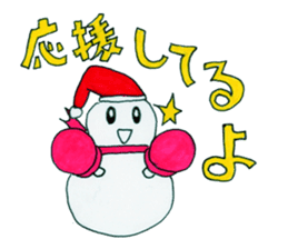 Various snowman sticker #6729679