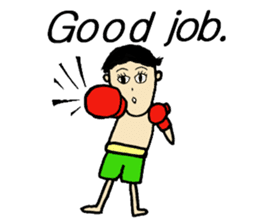 fighter-kickboxing-muaythai-boxing sticker #6729930