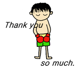 fighter-kickboxing-muaythai-boxing sticker #6729938