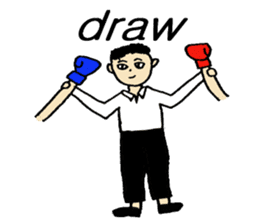 fighter-kickboxing-muaythai-boxing sticker #6729946