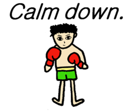 fighter-kickboxing-muaythai-boxing sticker #6729950