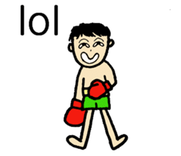 fighter-kickboxing-muaythai-boxing sticker #6729955