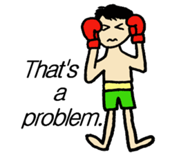 fighter-kickboxing-muaythai-boxing sticker #6729958