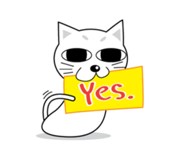 Chill the Cat sticker #6730352