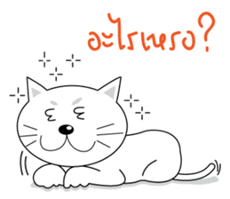 Chill the Cat sticker #6730360