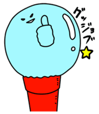 Daily life of soap bubbles sticker #6730539