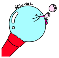 Daily life of soap bubbles sticker #6730543