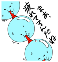 Daily life of soap bubbles sticker #6730544