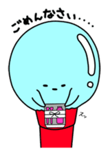 Daily life of soap bubbles sticker #6730556