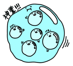 Daily life of soap bubbles sticker #6730567