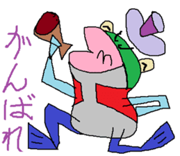 Moustache Frog-Gentleman sticker #6730700