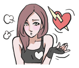 AsB - Muay Thai I Love U sticker #6731659