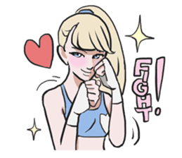 AsB - Muay Thai I Love U sticker #6731667