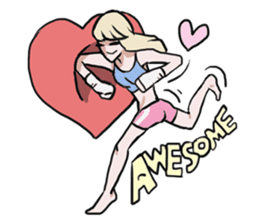 AsB - Muay Thai I Love U sticker #6731671