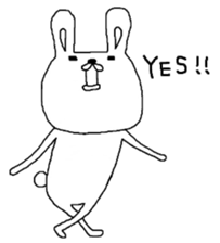 S.N.Y.A.T & U.N.Y.A.T love of words Hen sticker #6732083