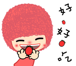 bubble girl sticker #6732308