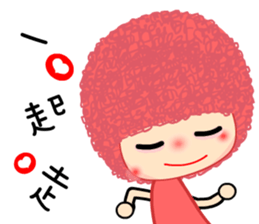 bubble girl sticker #6732313