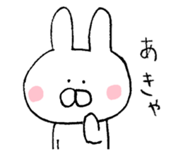 Mr. rabbit of Niigata valve sticker #6732368