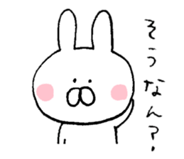 Mr. rabbit of Niigata valve sticker #6732370
