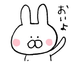 Mr. rabbit of Niigata valve sticker #6732383