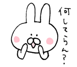 Mr. rabbit of Niigata valve sticker #6732396