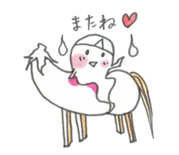 cute ghost tamachan sticker #6732696