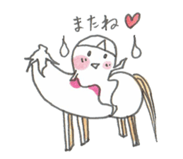 cute ghost tamachan sticker #6732696