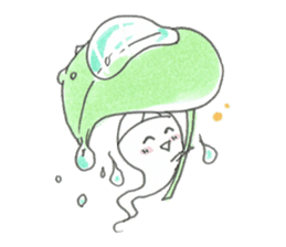 cute ghost tamachan sticker #6732714